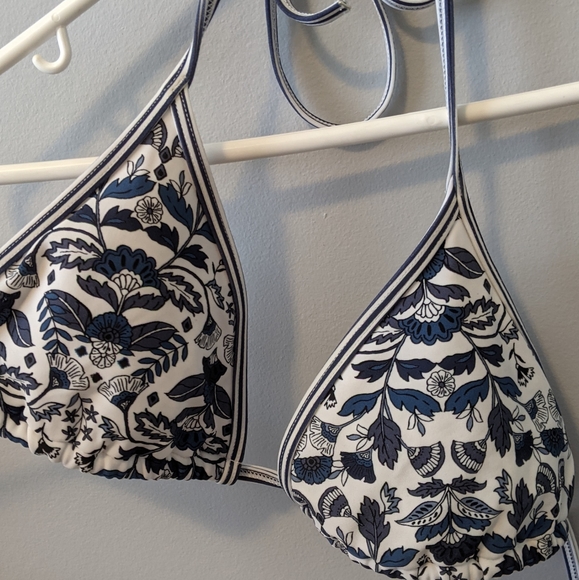 Eidon Flower Pattern Bikini Top Small - Picture 2 of 5